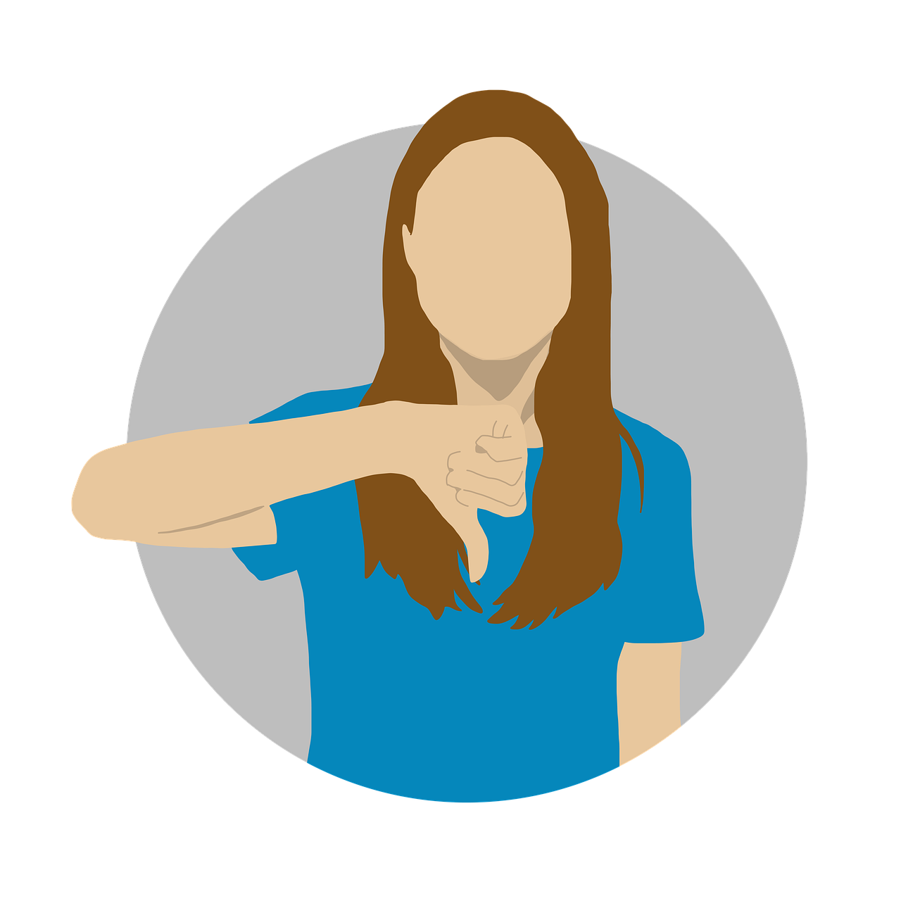 thumbs down image